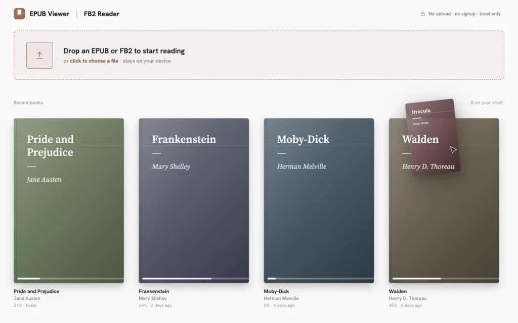 EPUB Viewer — screenshot 1 of 3