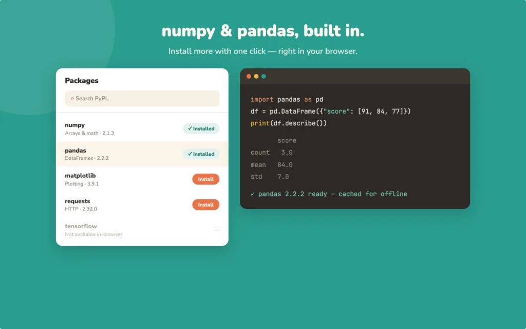 Python Shell — screenshot 2 of 3