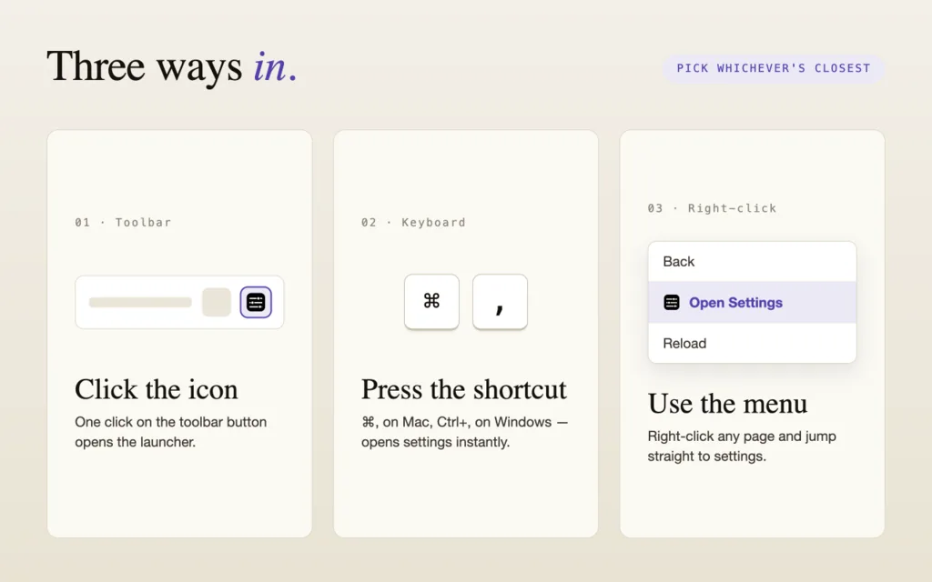 Settings — screenshot 3 of 3
